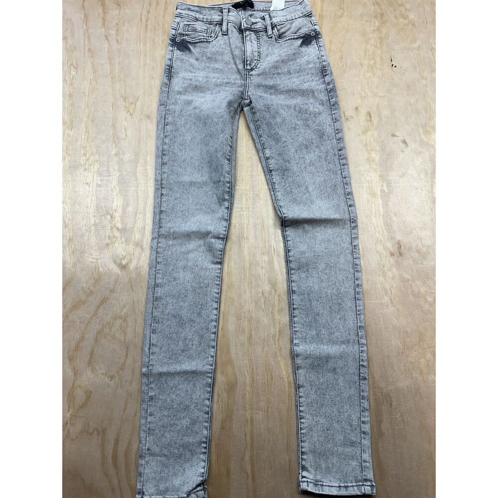 Banana Republic Skinny Fit Acid Wash Gray 24 Tall Long 00‎ NWOTs